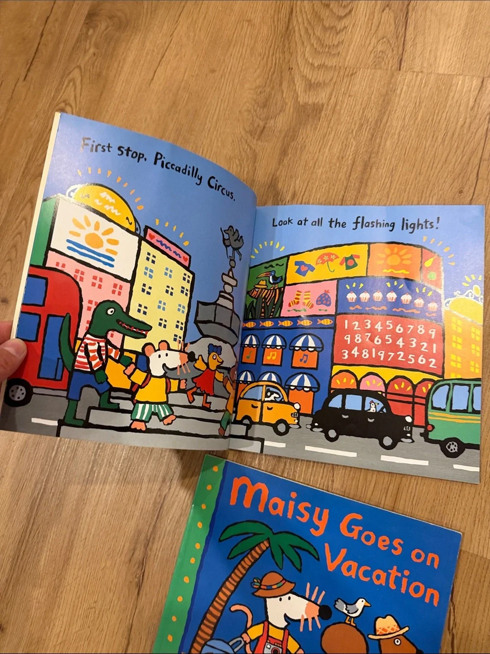 Maisy Kids Board Book Set - Blue, Yellow, Orange, Green